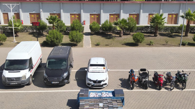 Osmaniye'de ele geçirildi! Yaklaşık 4 milyon adet