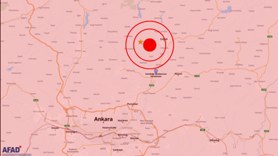 Ankara güne depremle uyandı!