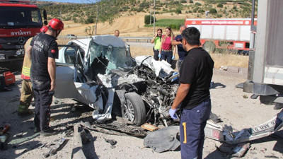 Manisa'da katliam gibi kaza! Baba ve 3 çocuğu hayatını kaybetti
