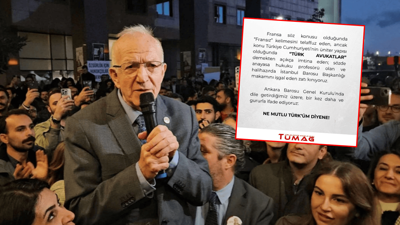 Türk milliyetçisi avukatlardan İbrahim Kaboğlu'na sert tepki: Ne mutlu Türk'üm diyene