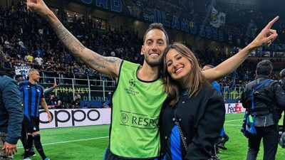 Hakan Çalhanoğlu’nun eşi Sinem Çalhanoğlu kimdir, kaç yaşında? Sinem Çalhanoğlu'nun mesleği nedir?