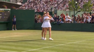 Zeynep Sönmez, Wimbledon'da çiftlerde de 2. tura yükseldi!