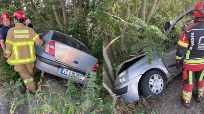 Balıkesir'de feci kaza! 2 yaralı