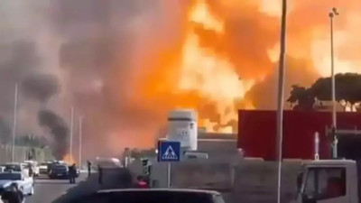 Gaz deposunda patlama: 21 kişi yaralandı, binalar hasar gördü