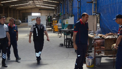 Aksaray'da patlama: 1 işçi hayatını kaybetti!