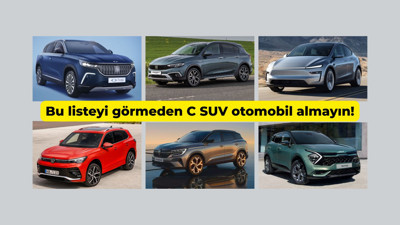 C SUV otomobil almayı düşünenler dikkat: Bu listeyi görmeden SUV almayın Türkiye otomobil pazarında en çok satılan C SUV modeller belli oldu