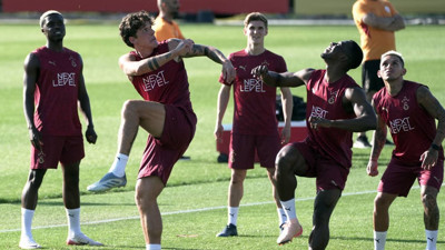 Galatasaray, hazırlıklarını sürdürdü