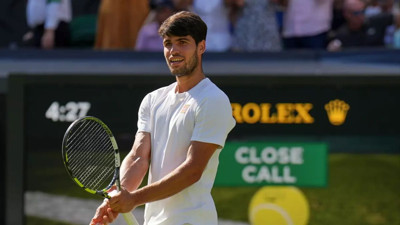 Carlos Alcaraz, Wimbledon'da finale yükseldi