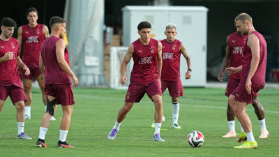 Galatasaray'dan çift antrenman