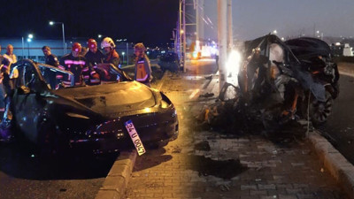 Malatya'da korkunç kaza! 2 kişi yanarak can verdi