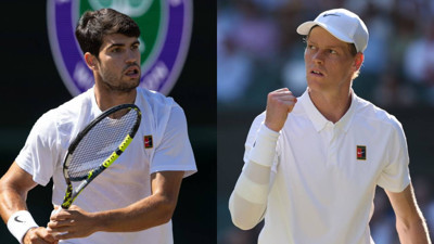Wimbledon'da erkekler finali belli oldu! Carlos Alcaraz ile Jannik Sinner karşılaşacak