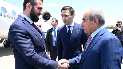 Suriye Cumhurbaşkanı Şara, Azerbaycan'da