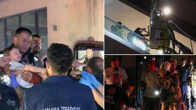 Ankara'da can pazarı: 26 katlı binadaki yangında 3 kişi hayatını kaybetti