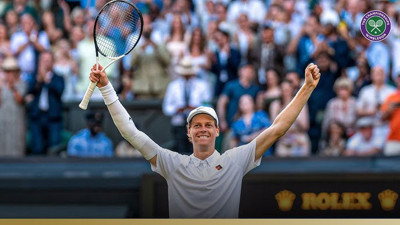 Wimbledon'da tek erkeklerde şampiyon belli oldu!