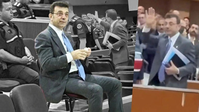 Ekrem İmamoğlu ve savcı arasında gerginlik: "Bakmak yasak mı?"
