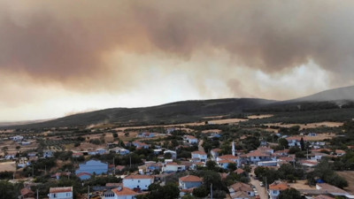 Tekirdağ’daki orman yangını Çanakkale’ye sıçradı: Otoyol ulaşıma kapatıldı