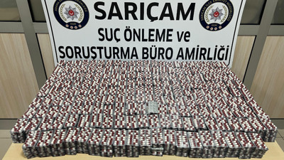 Adana'da ele geçirildi! Tam 27 bin adet