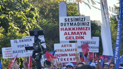 600 bin işçinin gözü Ankara’da