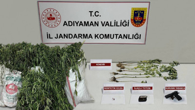 Adıyaman'da ele geçirildi! Tam 25 kilogram