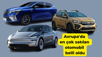Avrupa'da en çok satılan otomobil belli oldu