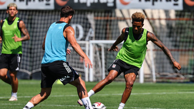 Beşiktaş, Shakhtar Donetsk hazırlıklarını sürdürdü