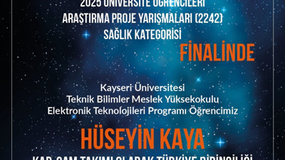 Türkiye birinciliği Kayseri'den geldi