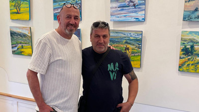 Erzurum’dan İstanbul’a 30 yıllık sanat dostluğu! Türkiye’nin birikimini tuvale yansıtıyorlar