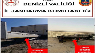 Denizli'de çalındı, Konya'da bulundu! Bir garip hırsızlık