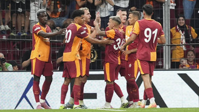 Galatasaray 3 golle kazandı