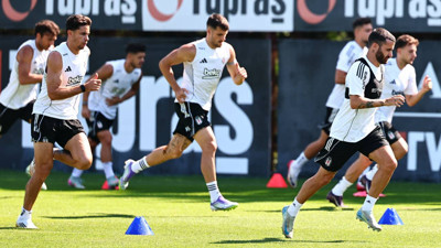 Beşiktaş rövanş hazırlıklarını sürdürdü