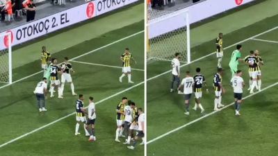 Fenerbahçe’de gergin anlar! Fred ve En-Nesyri neden tartıştı?