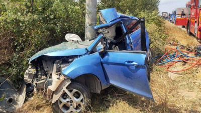 Sakarya'da korkunç kaza:! 14 ve 10 yaşındaki iki kardeş öldü