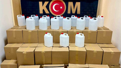 Manisa Akhisar'da ele geçirildi! 1 tonun üzerinde