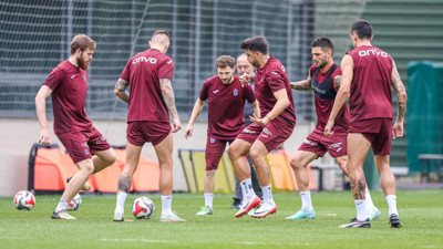 Trabzonspor'dan çift antrenman