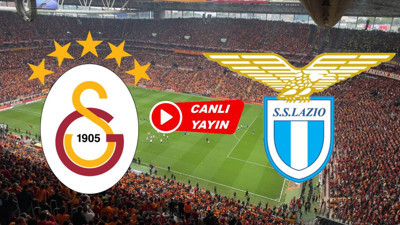 Galatasaray - Lazio maçı nereden canlı izlenir! tv100 canlı maç yayını