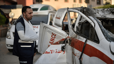 İsrail, Filistin Kızılay'ı karargahını bombaladı