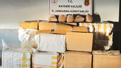 Kayseri'de yolcu otobüsünde ele geçirildi! Tam 750 kilogram