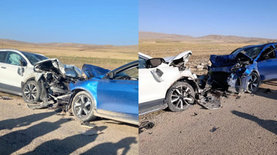 Sivas'ta korkunç kaza: 1 ölü, 1 yaralı