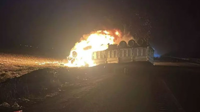 Mardin'de TIR şoförü feci şekilde can verdi