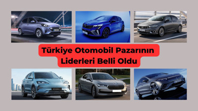 Türkiye otomobil pazarının liderleri belli oldu: Segment segment 2025 7 aylık dönem otomobil satış rakamları