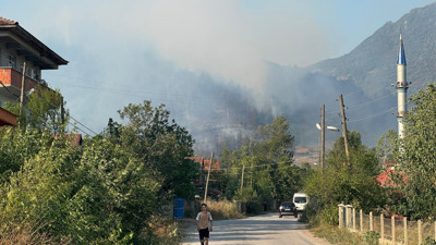 Bartın'da orman yangını: Müdahale sürüyor