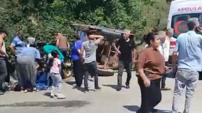 Düzce'de kaza oldu! 7 kişi yaralandı