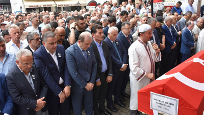 Eski bakan Mustafa Demir son yolculuğuna uğurlandı