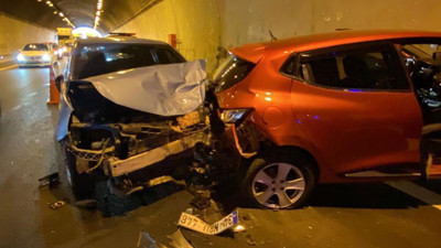 TEM Otoyolu'nda feci kaza: 5 yaralı