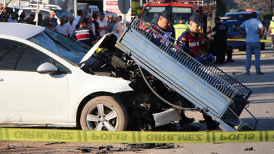 Amasya'da feci kaza! Anne ile oğlu hayatını kaybetti