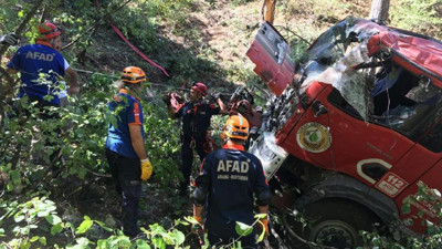 Osmaniye'den acı haber: Şehidimiz var...Yangını söndürmeye gidiyorlardı!