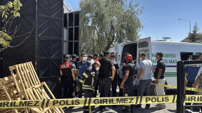 Çorum'da dehşet: Anne oğul atık yağ tankına düştü...