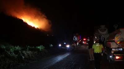Hatay Yayladağı'nda orman yangını!