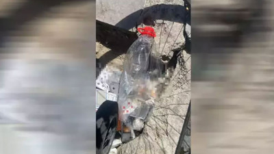 Küçükçekmece’de 4 çocuk kıraathaneye içi tuz ruhu dolu şişe attı