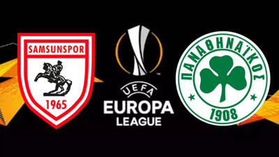 Samsunspor'un play-off'taki rakibi Panathinaikos oldu